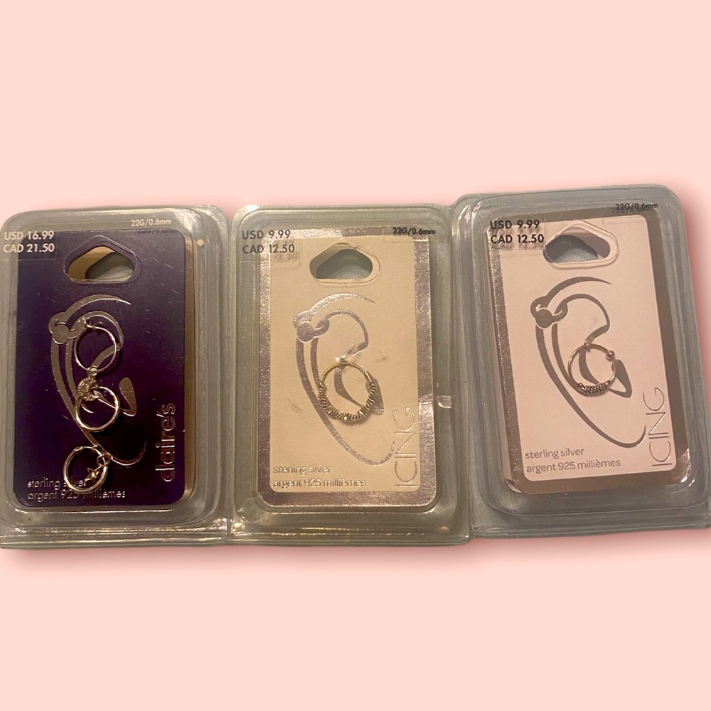 Cartilage earrings